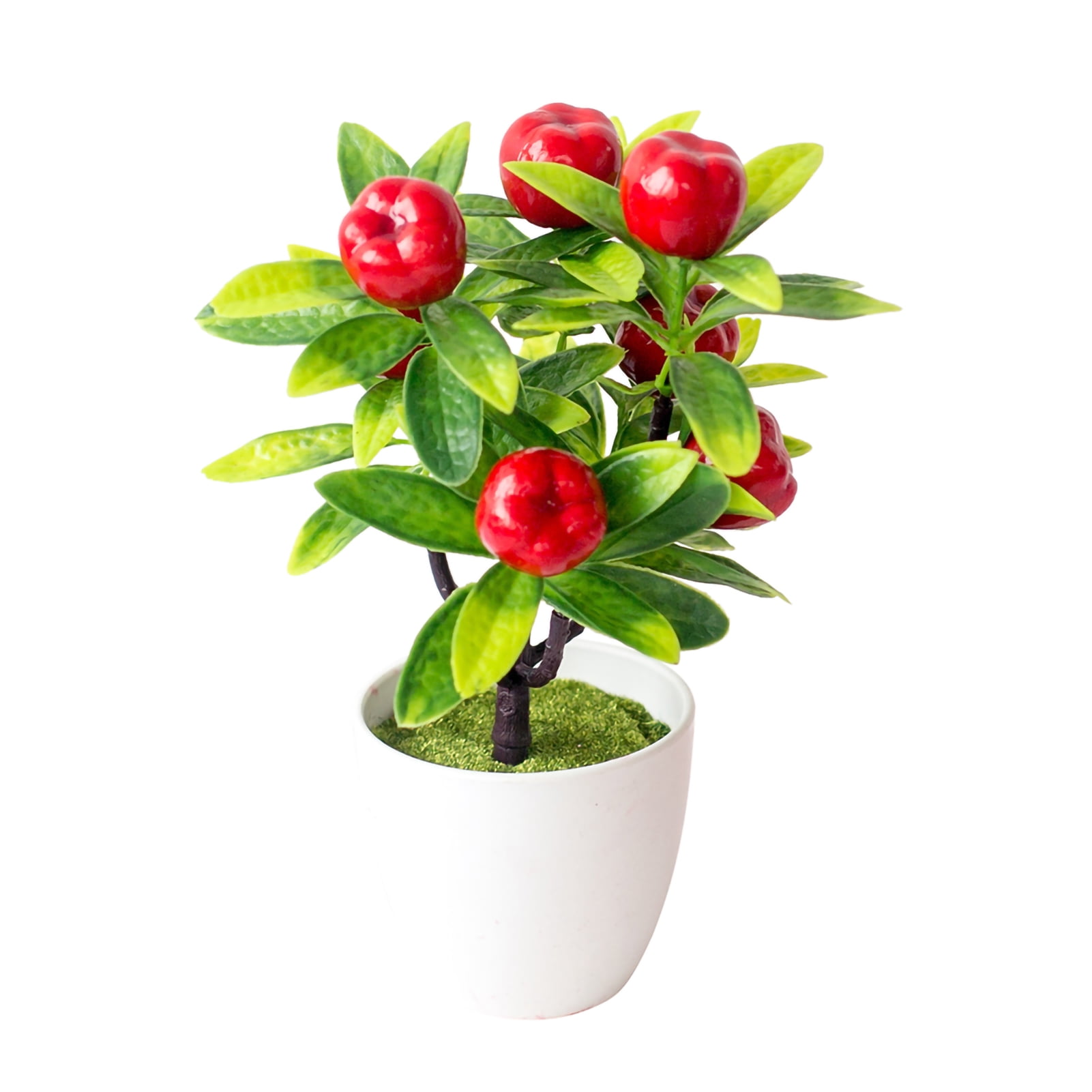 Papaba Artificial Plant 1Pc Artificial Fruit Tree Miniascape Wedding