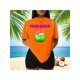 thumbnail image 1 of Playera Blusa De Palm Beach Surf Club – Vibra Tropical con Sabor a Coco Color Anaranjado Talla Extra Grande Marca Emil SaEs, 1 of 4