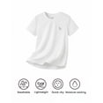 thumbnail image 2 of Balabala Kids Quick Dry T-Shirt, Lightweight Breathable Short Sleeve Active Tee for Boys and Girls, 2 of 7