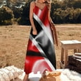 2024 Dress Clothing women for sexyes Women's Sleeveless Flag Tobago and
