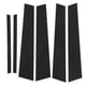 thumbnail image 4 of uds., cubierta de pilar BC para puerta y ventana, pegatina de espejo negra brillante de repuesto para Serie 3 F30 2013-2019, 4 of 5