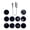 1, variant on LED Space Projection Lamp 360 Rotating Atmospheres Lighting For Home Wall Parties