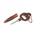 thumbnail image 3 of FONDOTIN Rust Resistant Dark Brown Wine Corkscrew and Bottle Opener with Retro Design, 3 of 8