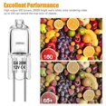 thumbnail image 2 of 20pcs G4 Halogen Tungsten JC Light Bulbs 12V Base Lamp 2800K Warm White Bi-Pin, 2 of 5