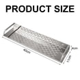 thumbnail image 2 of Wall Mounted Shelves for Storage Stainless Steel Shelves Bathroom Floating Shelf, 2 of 7