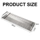 thumbnail image 2 of Estante flotante de malla para cocina, organizador de pared de acero inoxidable de estilo moderno que ofrece soluciones de almacenamiento a prueba de óxido en baños y sanitarios (multiusos), 2 of 7