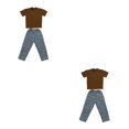 thumbnail image 4 of ZheElen Action Figurine Military Suits 12 Inch Accessories Style 12 2Set, 4 of 6