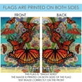 thumbnail image 4 of Toland Home Garden Monarch Madness-Hershey Gardens PA Butterfly Flower Flag Double Sided 28x40 Inch, 4 of 5