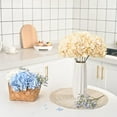 thumbnail image 4 of White Hydrangea Artificial Flowers, Faux Hydrangea Flowers with Stems, Full Heads Silk Fake Hydrangea Flowers for Wedding Bouquet Home Party Decor Centerpieces Floral Arrangements, 4 of 5