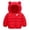 Red, variant on Generic Toddler Baby Kids Bear Hooded Down Jacket Lightweight Puffer Winter Coats