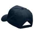 thumbnail image 3 of Sword Emblem Embroidered Cotton Twill Pro Style Cap - Navy OSFM, 3 of 5