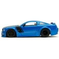 thumbnail image 3 of 2006 Ford Mustang GT Blue Metallic with Matt Black Hood and Stripes Bigtime Muscle Series 1/24 Diecast Model Car by Jada(Selections May Vary), 3 of 9