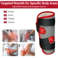 thumbnail image 3 of Comfytemp Leg Heating Pad, Wearable Heat Wrap for Calf Knee Arm, FSA HSA Eligible, 3 Heat Levels, 2H Auto-Off, S/M, 3 of 7
