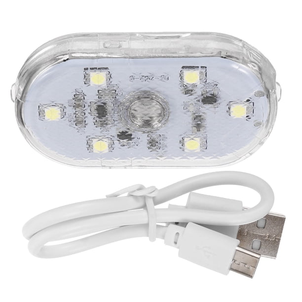 unbranded Luz Decorativa Para Auto Con Sensor Táctil LED USB Recargable Multicolor Para Ambiente Interior