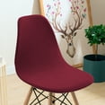 thumbnail image 3 of Bewildely Funda gruesa para silla, lavable, atractivo, Protector de asiento, accesorio, funda, funda para cocina, restaurante, banquete, Hotel, comedor Decoración del hogar Vino rojo Bewildely HA065449-04, 3 of 6