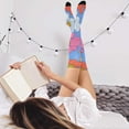 thumbnail image 5 of Cute Flowers Womens Thigh High Stocks Over Knee High Socks Thigh Tigh Boot Stockings, 5 of 7