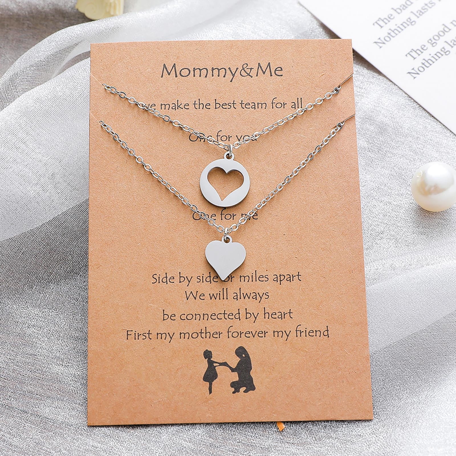 Mother Daughter Necklace For A Special Bond - Inspire Uplift