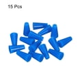 thumbnail image 3 of Uxcell Silicone Rubber Tapered Plug 5mm to 9mm Solid Blue for Powder Coating, Painting, Laboratory Use 15 Pieces, 3 of 5
