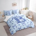 thumbnail image 3 of Castle Fairy 7-Piece Initial B Love Heart Queen Bedding Set, 3 of 8