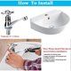 thumbnail image 5 of ZHAOCHENG Grifo monomando para lavabo de baño, mezclador de agua fría, grifo cromado con manija en cruz para guardarropa con filtro, 5 of 5