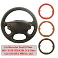Artificial Leather Car Steering Wheel Cover For Mercedes Benz EClass