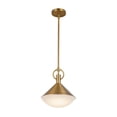 thumbnail image 3 of Artcraft of Montreal AC11861BR Abruzzo Collection 1-Light Pendant, Brass, 3 of 5