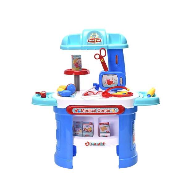 Wonderplay Little Doctors Deluxe Hospitcal Medical Table Playset Kids