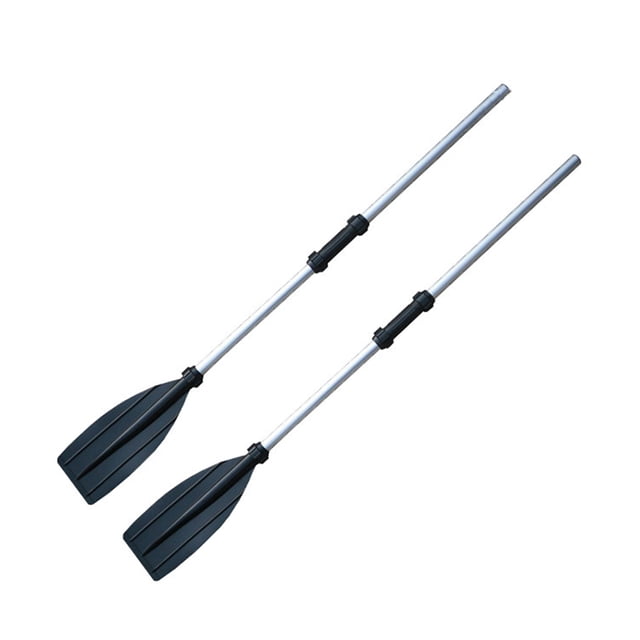 JShteea Barco Pesca Desmontable Remo para Rafting Surf Remos 2 Uds.