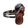 thumbnail image 3 of Up to 65% Off Mermaid Temperature-sensitive Mood Color-changing Ring, The Opening Will Turn Into Different Colors At Different Temperatures Necklace Rings Earring Jewelry on Clearance, 3 of 9