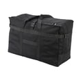 thumbnail image 4 of Bolsa de viaje, bolsa de mano, multifuncional, resistente, para gimnasio, bolsa de almacenamiento extragrande, bolsa de viaje para vacaciones, playa Negro, 4 of 8
