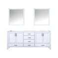 thumbnail image 3 of Jacques 80 in. W x 22 in. D White Double Bath Vanity and 30 in. Mirrors, 3 of 7