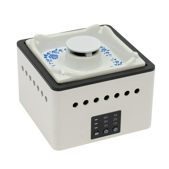 Toolven Smokeless Ashtray with Air Purifier – 2-in-1 Function, USB Rechargeable, Compact and Portable