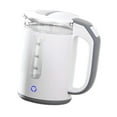 thumbnail image 3 of Luzkey High Borosilicate Glass Electric Kettle, Tea Water Boiler Hot Water Boiler ,Quick Heating Electric Health Pots for Party Home white, 3 of 8