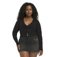 thumbnail image 6 of Mills by Millie Bobby Brown Women's Long Sleeve Crop Cardigan, Sizes XXS-XXL, 6 of 9