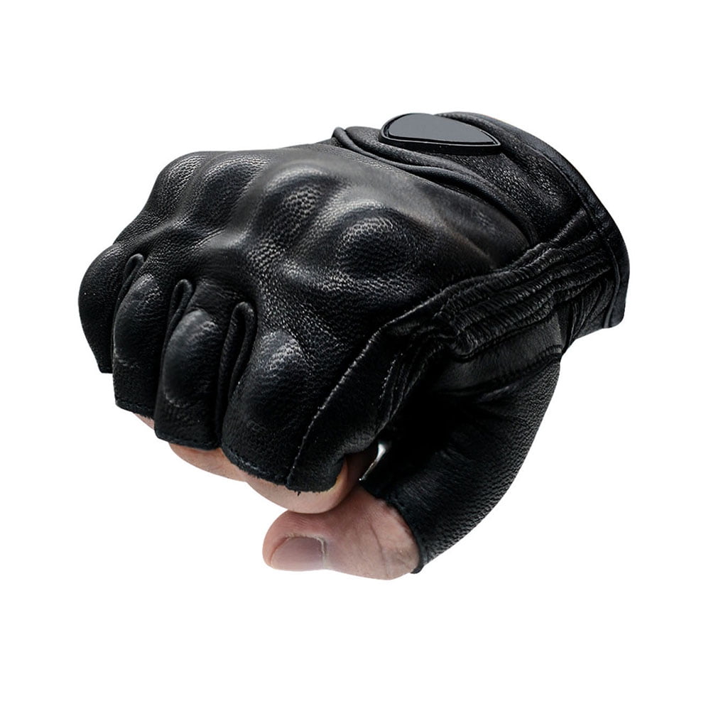 Details about   Motorcycle Gloves Breathable Leather Carbon Cycling Winter ATV Riding Mittens 