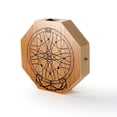 thumbnail image 1 of Percussion Instrument,Wooden Drum 2-tone Drum Color Percussion Color Percussion With Hand Drum Color Flat Hand Drum Percussion With Adjustable Cajon Wooden Drum Adjustable Portable Drum, 1 of 7