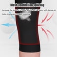 thumbnail image 4 of Deportes Elásticos Rodilleras Nylon Fitness Rodillera Cómoda Rodillera Protector Eigraketly OD014973-03, 4 of 6