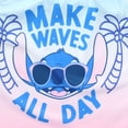 thumbnail image 4 of Disney Lilo & Stitch UPF 50+ Bathing Suit Tankini and Bikini Bottom Swimsuit Set (Girls), Sizes 3T-7, 4 of 7