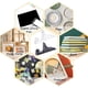 thumbnail image 2 of Paquete de 8 soportes de caballete para marcos de fotos, 2 colores, soportes de plástico para platos, exhibidor de imágenes para fotos, platos hechos a mano, obras de arte y certificados., 2 of 5