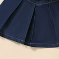 thumbnail image 5 of Hiijoy Toddler Girls Outfits Stylish Summer Denim Tube Top Pleated Skirt Set, Sizes 2-3T, 5 of 8