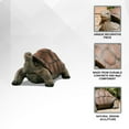 thumbnail image 5 of XBrand Brown and Black Concrete/MgO Walking Turtle Statue, Indoor or Outdoor Décor, Garden Décor, Turtle Statuary 16" x 28" x 14", 5 of 5