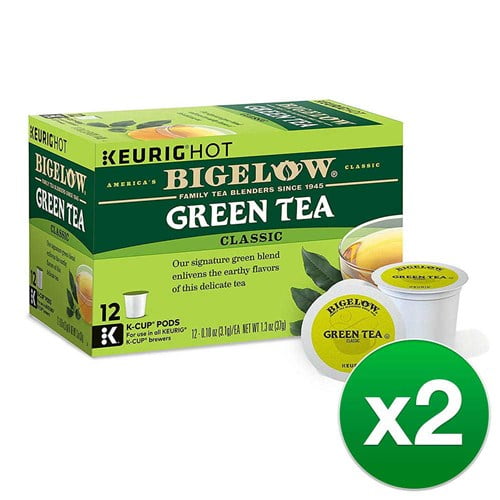 Bigelow Green Tea Keurig SingleServe KCup Pods24ct