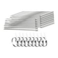 thumbnail image 3 of 100 piezas de bridas para cables de acero inoxidable, soporte para cables reutilizable, ligero y duradero 46 mm x 300 mm Cola Brida para cables autoblocante, 3 of 8