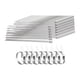 thumbnail image 3 of 100 piezas de bridas de acero inoxidable autoblocantes multiusos portátiles fáciles de usar 46 mm x 300 mm, 3 of 9