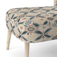 thumbnail image 5 of Designart "Nomadic Harmony Boho Pattern" Upholstered Geometric Accent Chair and Modern & Contemporary Arm Chair - Multiple Color & Pattern, 5 of 7