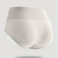 thumbnail image 4 of Paiwinds Women’s Mid Rise Solid Briefs, Flattering & Comfortable Nylon Spandex Panties, Breathable Everyday Underwear, Size M-4XL, 4 of 6