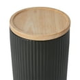 thumbnail image 4 of Grand bidon côtelé noir Anko, 4 of 7