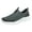 Dark Gray, variant on Mens Slip on Loafers Walking Tennis Shoes Laceless Running Blade Sneakers Mesh Trail Jogging Casual Athletic,Grey 45