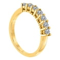 thumbnail image 3 of Aonejewelry 0.25 Ct. Ttw 7 Stone Diamond Enagement Ring In 10K Yellow Gold, 3 of 4