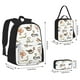thumbnail image 2 of Disketp Snake Mochila Estampada de Gran Capacidad con Lonchera y Estuche, Set de 3 Piezas para Estudiantes, 2 of 7